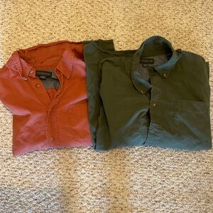 Covington orange and Green Casual Shirts